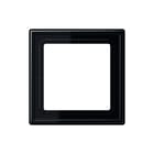 Jung - LS990 Afdekraam schakelmateriaal Afdkrm 1V Zwart
