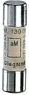 Legrand - LEXIC Cilindrische zekering Ind.Zekering 0.5A 10X38Mm