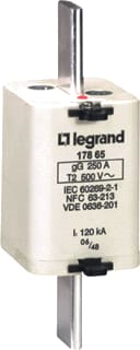 Legrand - LEXIC Smeltpatroon (mes) Mespatroon Gg/Gl 250A Din