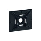 Legrand - Bev.sokkel/element v kabelbinder Plakzadel 35X30 Zw Ds100