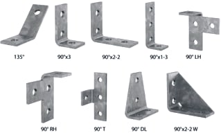 Flamco - Verbindingselement profielrail Strut Hoekverb. 90X3G