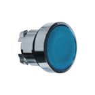Schneider Electric - Harmony XB4 Drukknop frontelement Bedeenh Zb4Ba6 Blauw