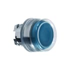 Schneider Electric - Harmony XB4 Drukknop frontelement Drkknp+Kap Zb4Bp6 Blauw