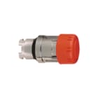 Schneider Electric Telemecanique - Harmony XB4 Drukknop frontelement (paddestoel) vuistslgknp zb4bs44 rd30mm