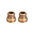 Viega - Pexfit 1096.8 Fitting met 2 aansluitingen Pf Adapterset 1/2X3/4