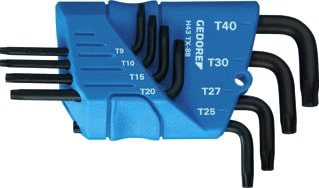 Gedore - Torx sleutel Stiftsltlst H43 Tx88 9-40