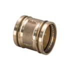 Viega - Sanpress 2215.5 Fitting met 2 aansluitingen Prfi Overschuifsok Brons 108