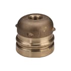 Viega - Sanpress 2256 Fitting met 1 aansluiting prfi eindkap brons 108mm