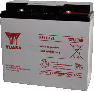 Yuasa - NP Accu (lood) 12V-Ldaccu Np17-12