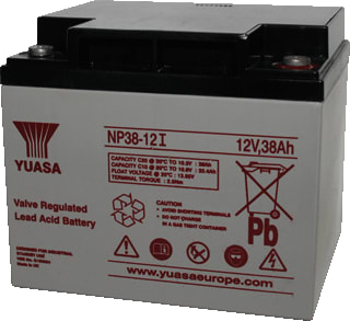 Yuasa - NP Accu (lood) 12V-Ldaccu Np38-12