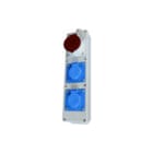 Hateha - MVD Contactdooscombinatie Multiverd Mvd019 5P+2Xra