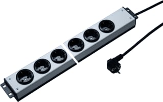 Martin Kaiser - 1002 19" Energiedistributiepanel (PDU) Tafcontds 6V Ra 3Mtr