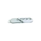 H K Electric - Economic Contactdooscombinatie Tafelwcd Ra 4-V Kb 1,5M Wit