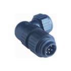 Hirschmann Multimedia - CA serie 6P+a Ronde (industrie) connector contst ca6wls haaks