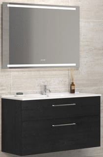 Dansani - Luna Badkamermeubelset 121 cm kantate
