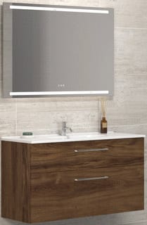 Dansani - Luna Badkamermeubelset 121 cm kantate