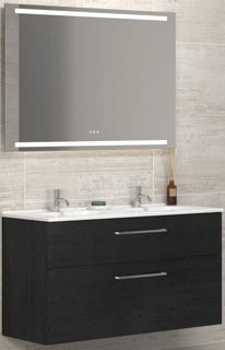 Dansani - Luna Badkamermeubelset 121 cm d kantate