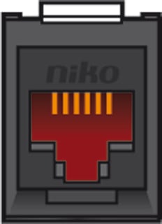 Niko - Modulaire connector Outlet Rj11 650-45013