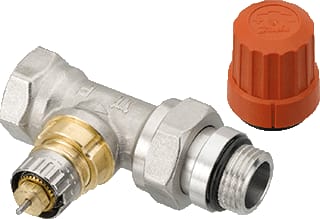 Danfoss - RA-N Radiatorafsluiter 15 Recht O-Rng+Verk.