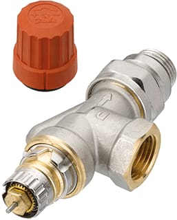 Danfoss - RA-N Radiatorafsluiter 15 Haaks Uk O-Ring