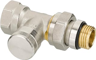 Danfoss - RLV Radiatorvoetventiel 15 Recht O-Ring