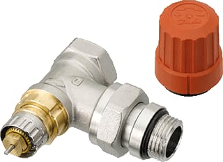 Danfoss - RA-N Radiatorafsluiter 15 Haaks O-Ring