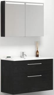 Dansani - Luna Badkamermeubelset 101 cm kantate