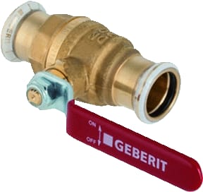 Geberit - Mapress C-staal Kogelafsluiter Mapr Kogelafsl Opb 28X Dn 25