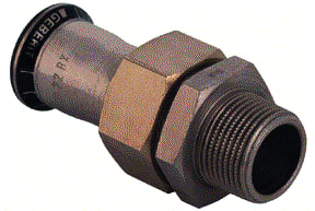 Geberit - Mapress CuNiFe Fitting met 2 aansluitingen Fitting 67234