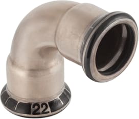 Geberit - Mapress CuNiFe Fitting met 2 aansluitingen Mapr 90Gr Bocht 88,9 Mm