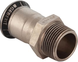 Geberit - Mapress CuNiFe Fitting met 2 aansluitingen Mapr Puntstuk 3/4"
