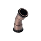Geberit - Mapress CuNiFe Fitting met 2 aansluitingen mapr cunf bcht 30gr 15mm