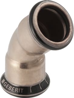 Geberit - Mapress CuNiFe Fitting met 2 aansluitingen Mapr 45Gr Bocht 28 Mm