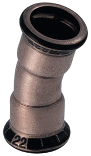 Geberit - Mapress CuNiFe Fitting met 2 aansluitingen mapr cunf bcht 15gr 15mm