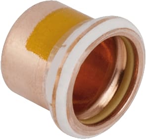Geberit - Mapress Koper Gas Fitting met 1 aansluiting Mapr Eindkap 35 Mm