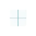 Jung - EIB-KNX Tastsensor bussysteem Tastbedelm 1V Wit Ls Knx