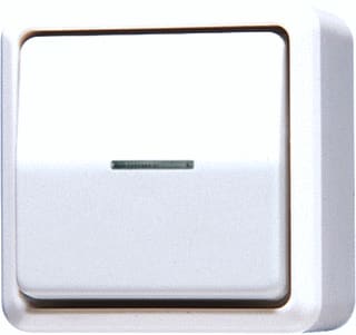 Jung - AP600 Installatieschakelaar Wipcont.Schak Wit