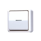 Jung - AP600 Installatieschakelaar Wipcont.Schak Wit