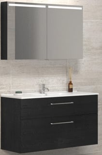 Dansani - Luna Badkamermeubelset 121 cm kantate