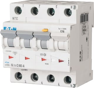 Eaton - MRB 6 Aardlekautomaat Mrb6-16/3N/B/003A