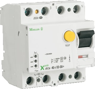 EATON INDUSTRIES - DRCM Aardlekschakelaar alsschak. drcm-40/4/03-g/a+