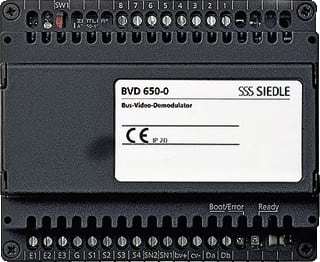 Siedle - Aanvull. app. deur-/video-intercom bvd 650-0