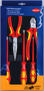 Knipex - gereedschapset VEILIGHEIDSPAKKET 002013