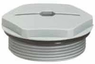 Legrand - Blindplaat wartel kabel-/buisinvoer Blindstop Grijs Iso 25
