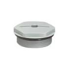 Legrand - Blindplaat wartel kabel-/buisinvoer Blindstop Grijs Iso 25