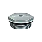 Legrand - Blindplaat wartel kabel-/buisinvoer Bl.Stop Gr Ral7001 Iso 20