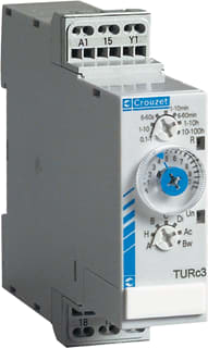 Crouzet - Chronos 2 TU Tijdrelais tijdr muf turc3 24dc-240a