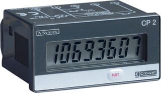 Crouzet - Teller DIN-48x27 Urenteller teller 6d 2108h uren lcd