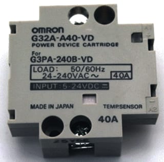Omron - SOLID STATE RELAYS Accessories SSR Solid-staterelais G32Aa40Vddc524Byomz