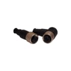 Omron - PROXIMITY SENSORS ACCESSORIES PROXIMITY SENSOR Ronde (industrie) connector Conn. 4-P Haaks M12
